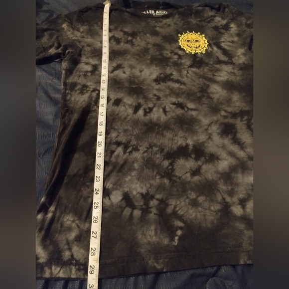 Killer Acid Tie-Dye T-Shirt with Sun Graphic Medium - Picture 7 of 7